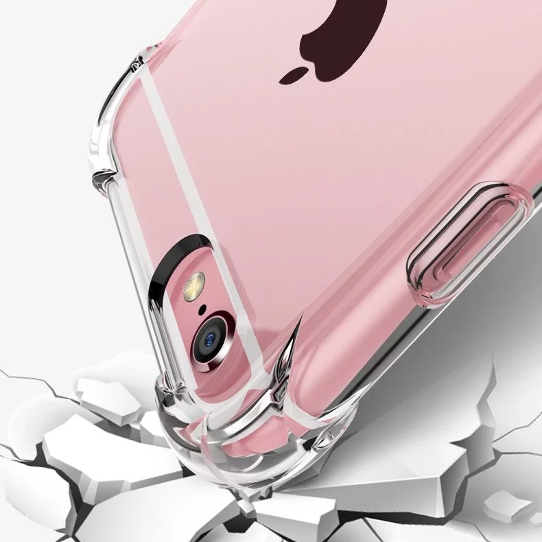 King Kong ® iPhone 8 Plus Anti Shock TPU Transparent Case