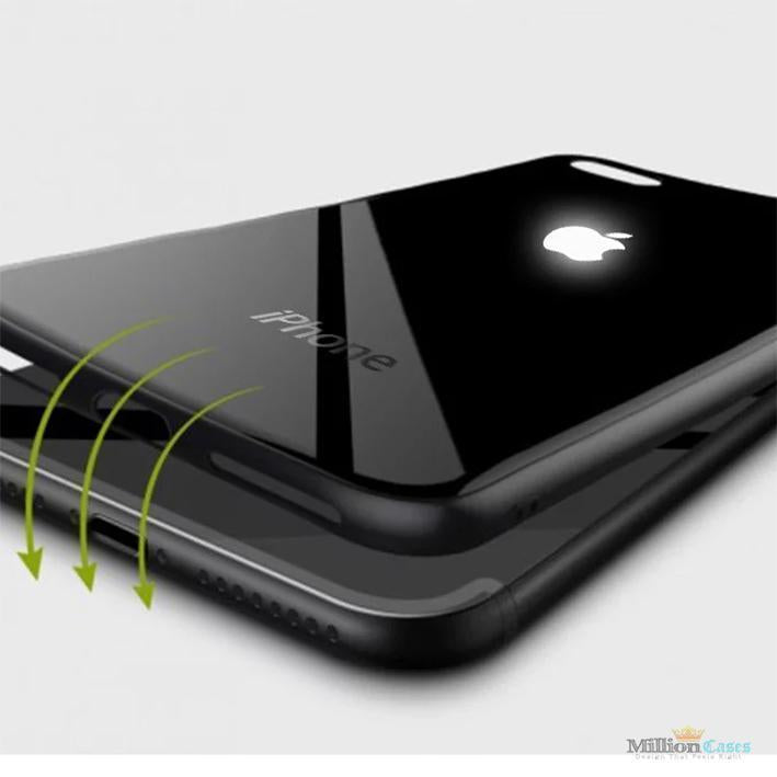 iPhone 7 Plus LED Logo Glass Back Case