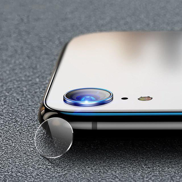 TOTU ® iPhone XR Camera Lens Glass Protector and Ring