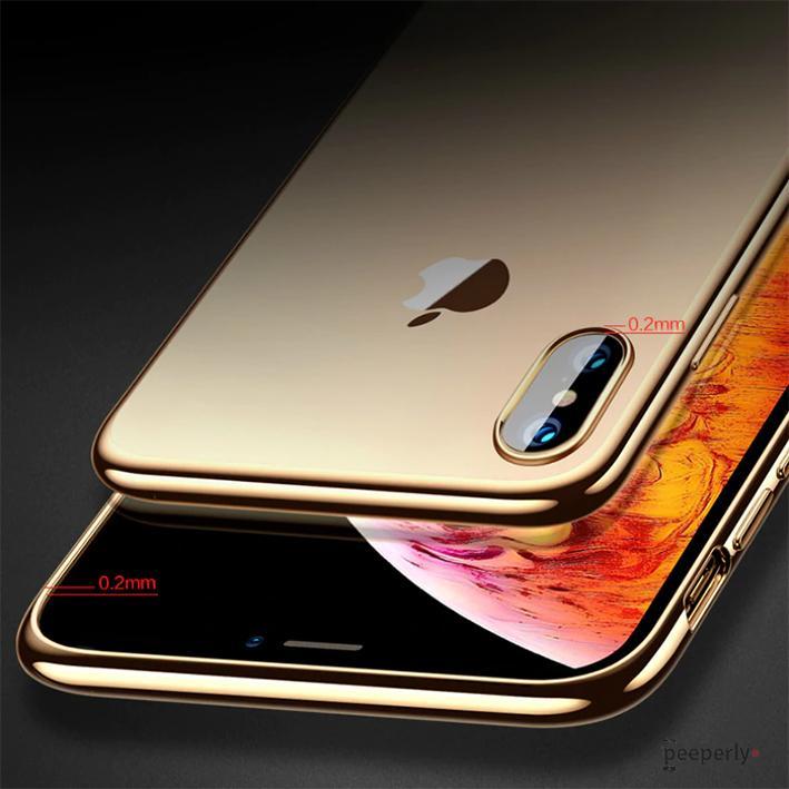 TOTU ® iPhone XS Max Sparkling Edge Transparent Case
