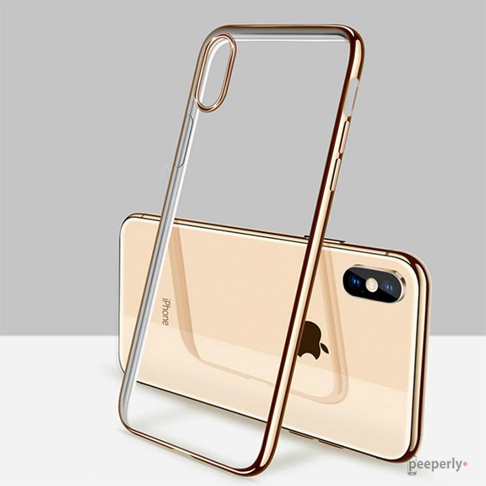 TOTU ® iPhone XS Max Sparkling Edge Transparent Case