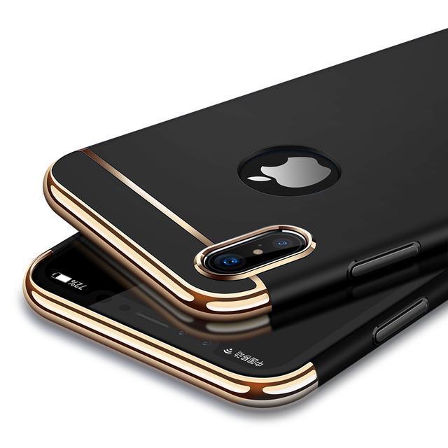 iPhone XS Max Luxury Electroplating Matte Case