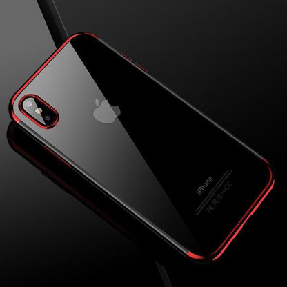 iPhone XS Max Glitter Series Transparent Ultra-thin Case