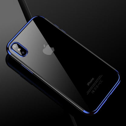 iPhone XS Glitter Series Transparent Ultra-thin Case