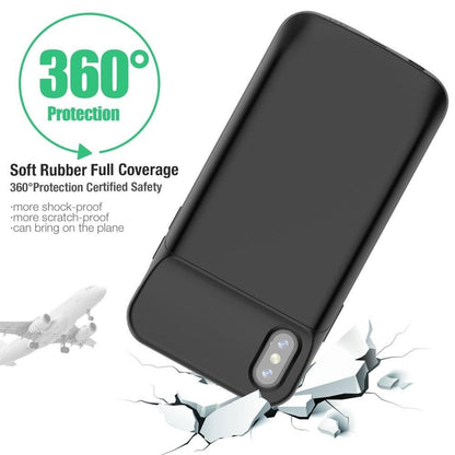 MK ® iPhone X Portable 3600 mAh Battery Shell Case