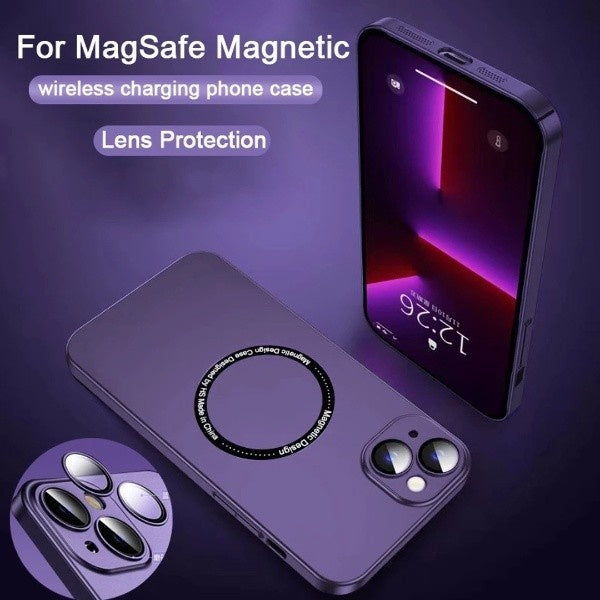 iPhone 14 Pro Matte Slim Magnetic MagSafe Case