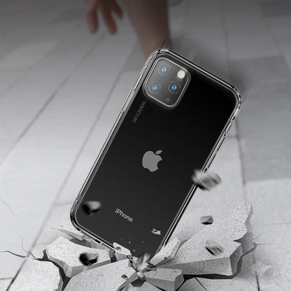 MK ® iPhone 11 Series Baseus Anti-Knock TPU Transparent Case
