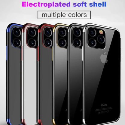 iPhone 11 Pro Electroplating Silicone Transparent Glitter Case