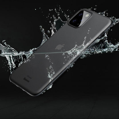 MK ® iPhone 11 Pro Max Baseus Ultra-Thin Matte Paper Back Case