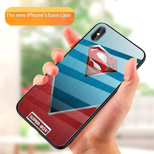 iPhone XS Super Hero Series Glass Back Case