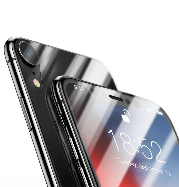 Baseus ® iPhone XR Ultra-thin Back Tempered Glass