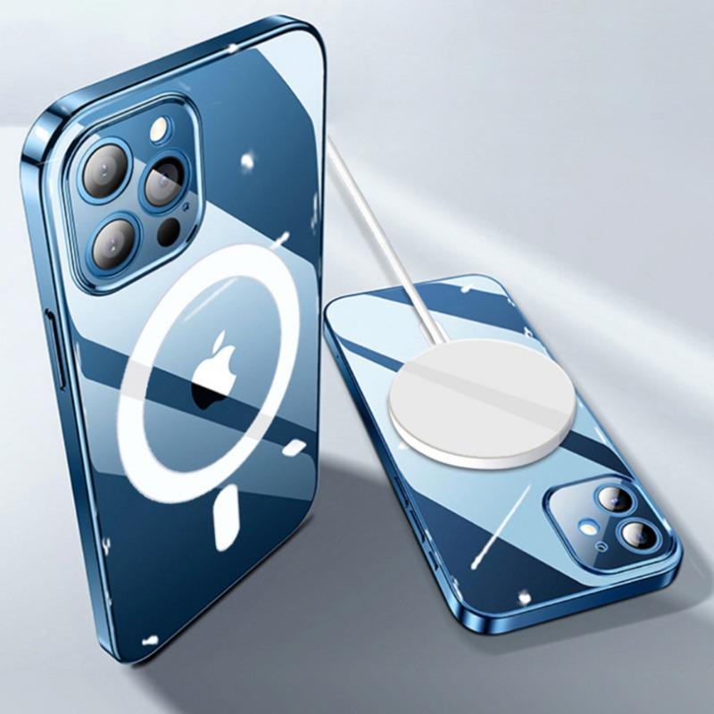 iPhone 12 Mini Anti-Knock TPU Transparent MagSafe Case
