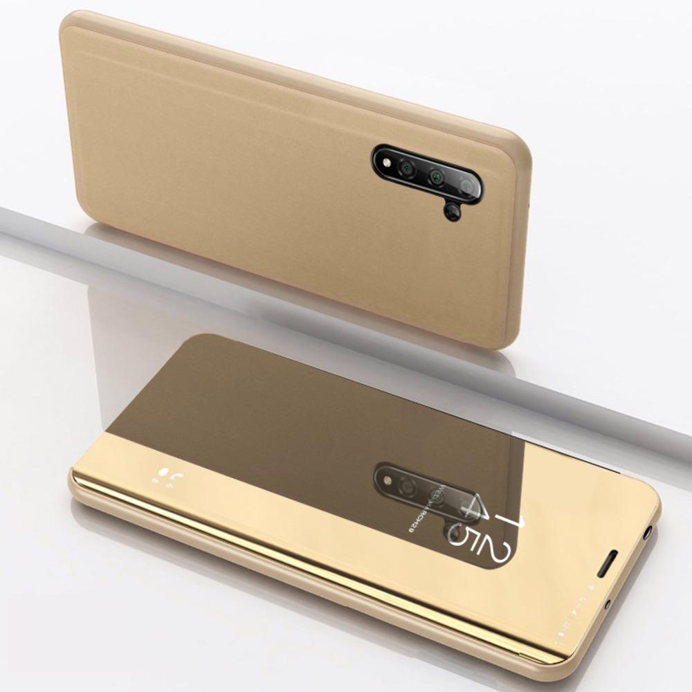 Galaxy Note 10 Plus Mirror Clear View Flip Case [Non Sensor Working]