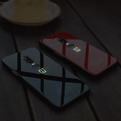 OnePlus 6 Radium Glow Light Illuminated Logo 3D Case