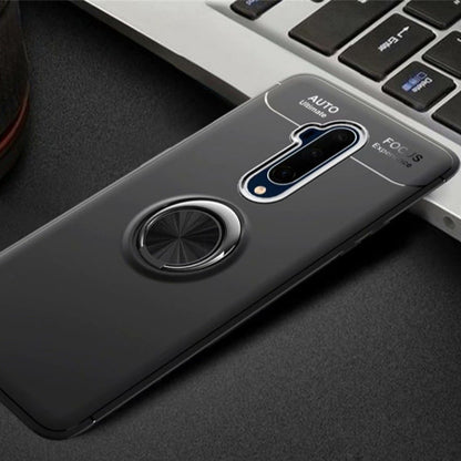 OnePlus 7T Pro Metallic Finger Ring Holder Matte Case