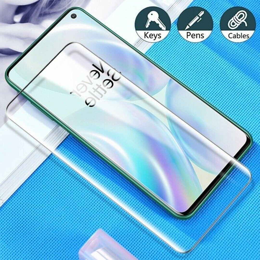 OnePlus 9R Full Coverage Curved Tempered Glass