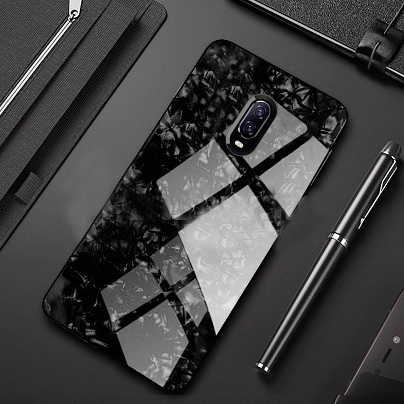 OnePlus 6T Dream Shell Series Textured Marble Case