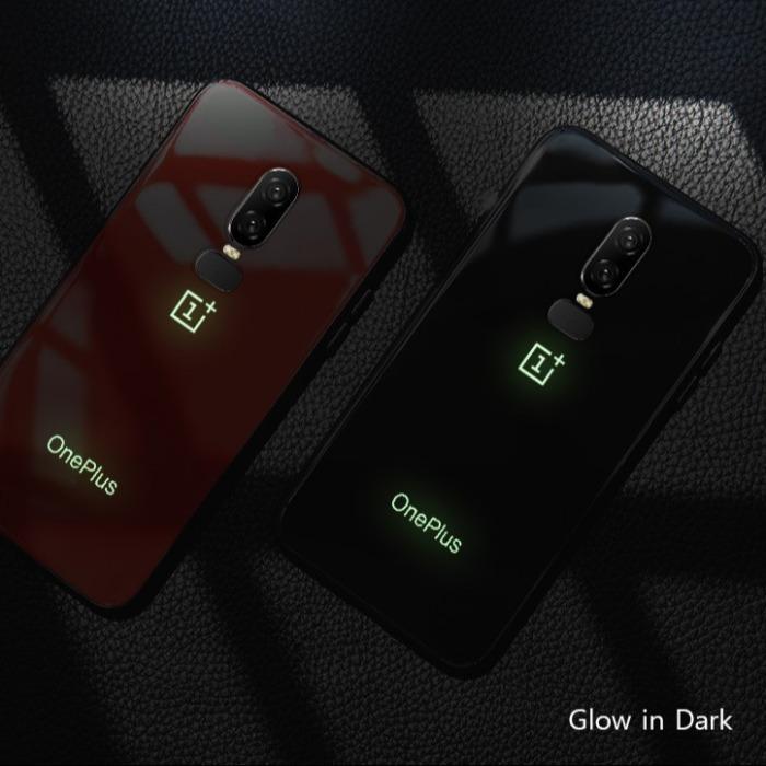 OnePlus 6 Radium Glow Light Illuminated Logo 3D Case