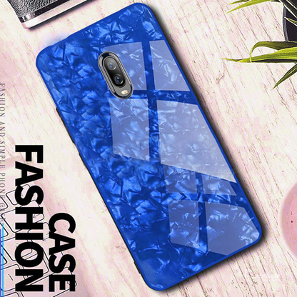 OnePlus 6T Dream Shell Series Textured Marble Case
